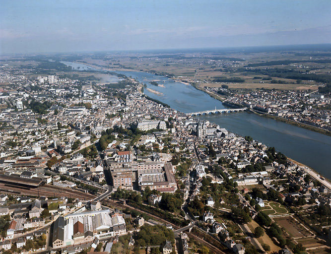 Vue aérienne.