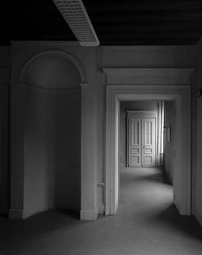 Villa Saint-Lazare. Enfilade des salons du rez-de-chaussée, à droite de l'escalier ?