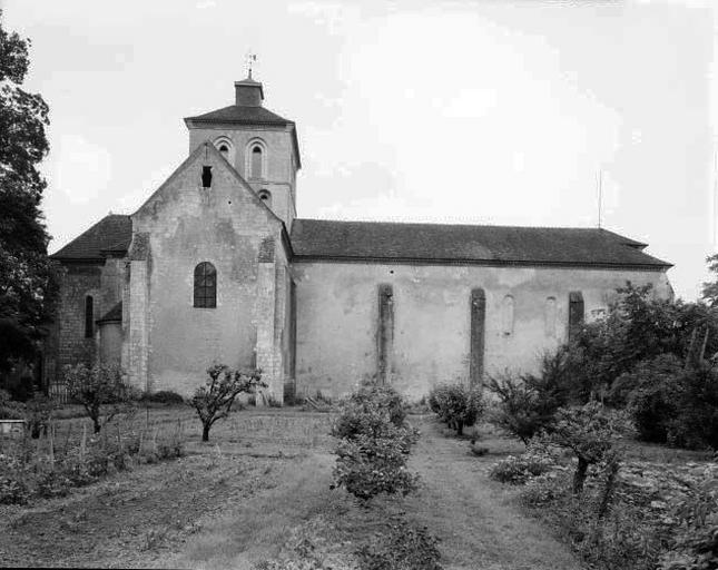 Eglise, élévation nord.