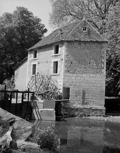 Vue du moulin.