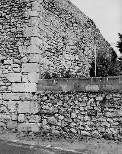 Vestige de la porte de la Colombe à l'angle rue du Donjon et passage du Donjon.