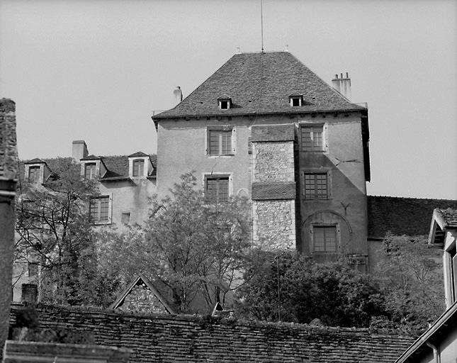 Façade nord, partie ouest.