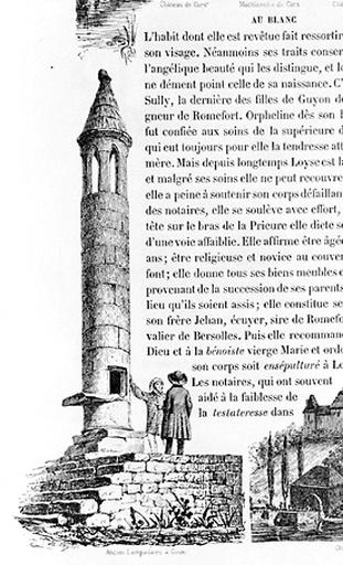Le château vu du nord-est.