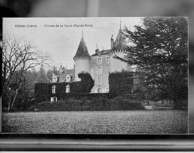 Le château vu du nord-est au début du XXe siècle.
