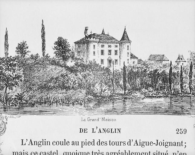 La Grand'Maison en 1854.