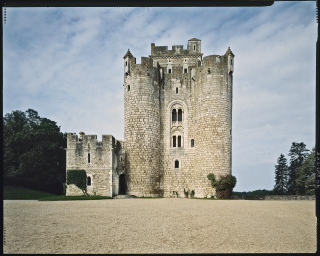 Vue du donjon.