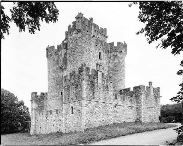 Le donjon vu du sud-ouest.