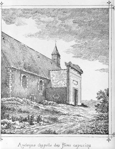 Chapelle transformée en chapelle du cimetière.