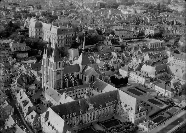 Vue aérienne en 1959.