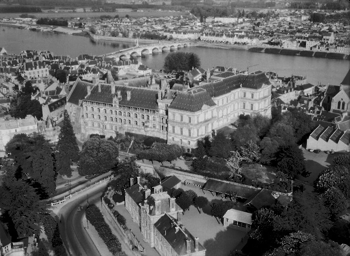 Vue aérienne en 1959.