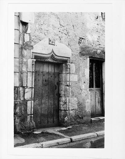 Façade du 22 Grande rue (détruite).