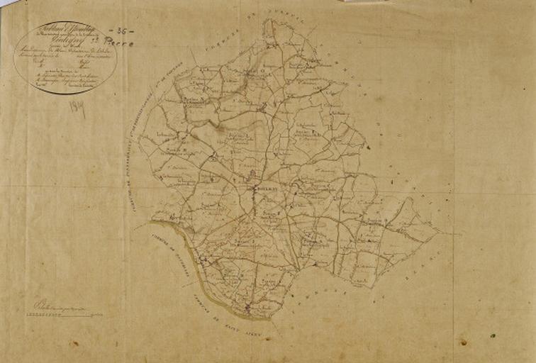 Tableau d'assemblage 1819.