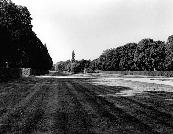 Vue d'ensemble du parc, de l'est.