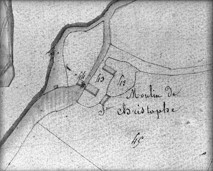 Plan cadastral, 1810.
