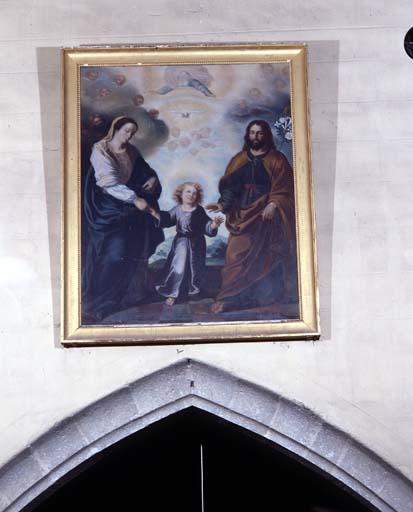 Tableau : Trinité, Sainte Famille