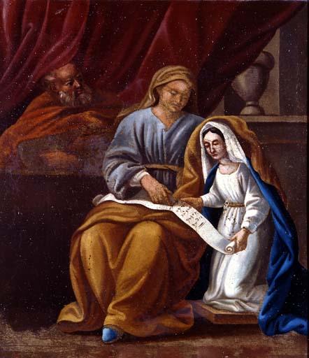 Tableau : Education de la Vierge