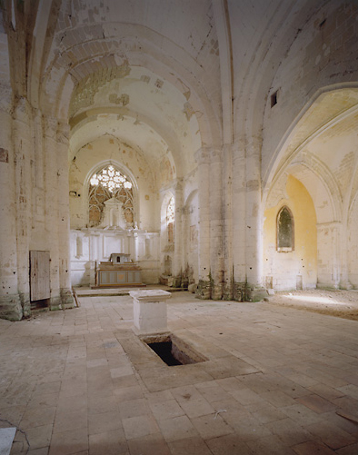 Vue de volume du choeur prise de la nef.