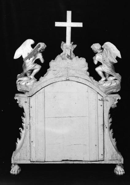 Reliquaire de saint Louis, vue postérieure.