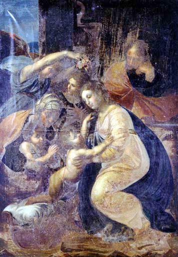 Tableau : la Sainte Famille