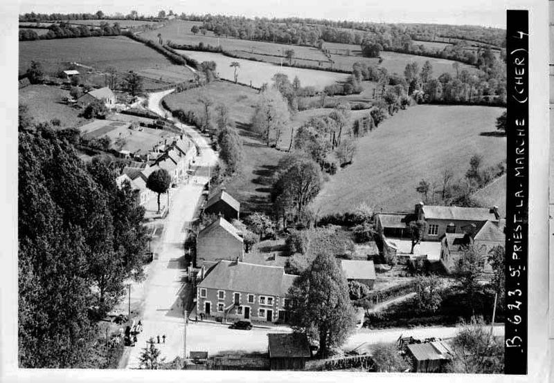 Vue aérienne.