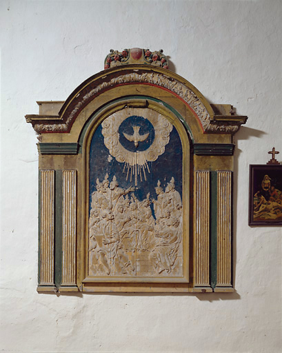 Retable : la Pentecôte