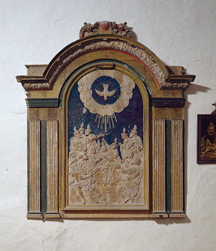 Retable : la Pentecôte