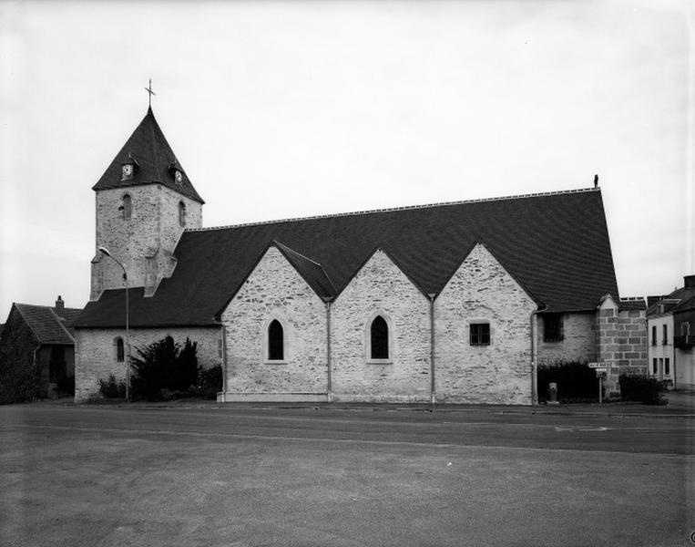 Façade latérale sud.