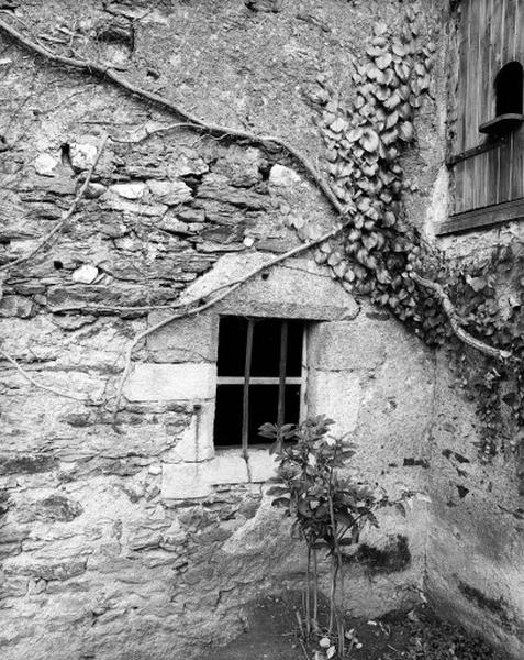 Ecurie, fenêtre sur la cour.