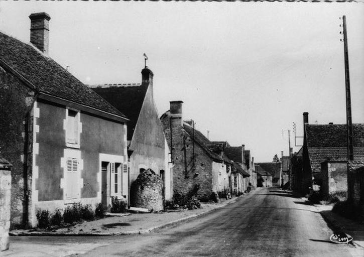 La rue principale.