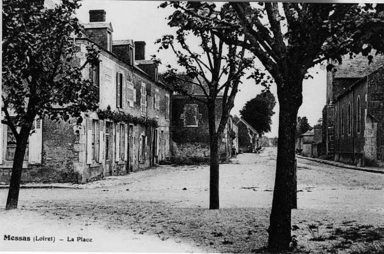 La rue des Hauts Talons près de l'église.
