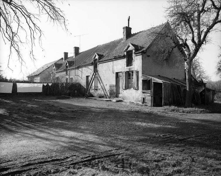 Logis à double logement, vue de volume.