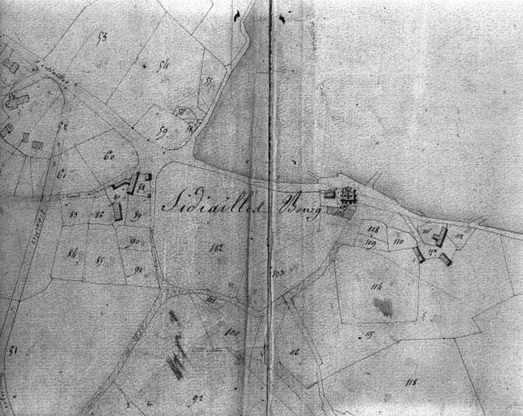 Plan cadastral, 1810, section C1.