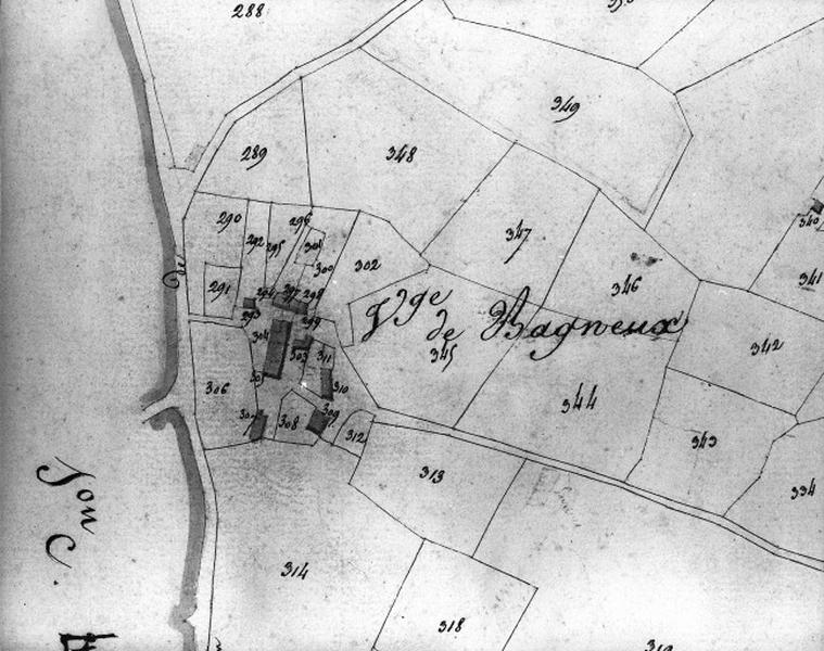 Plan cadastral 1811, section C2.