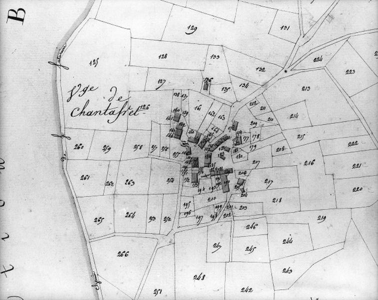 Plan cadastral 1811, section C1.