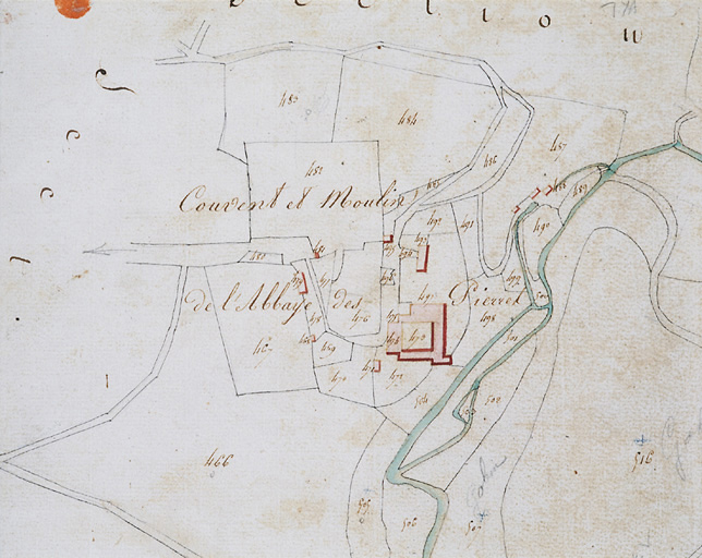 Plan cadastral, 1810