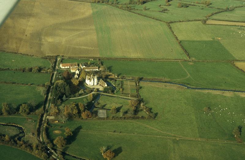 Vue aérienne.
