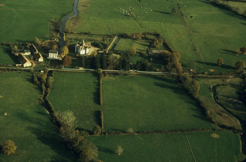 Vue aérienne.