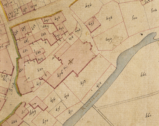 Plan du cadastre ancien.