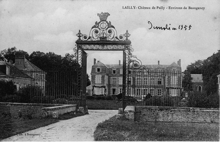 Le château au début du siècle.