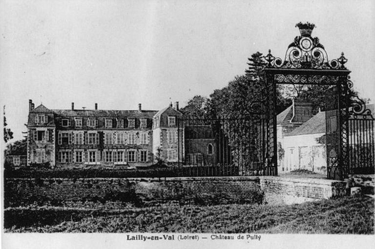 Le château au début du siècle.