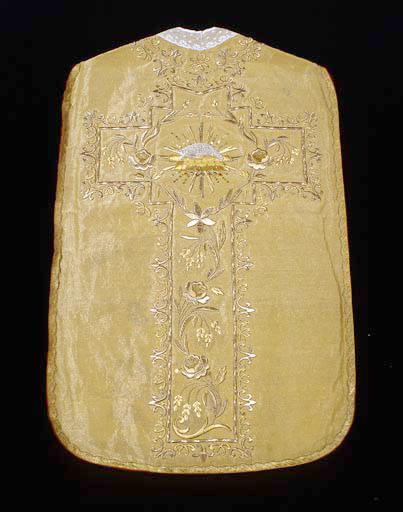 Chasuble vue de dos.