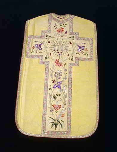 Chasuble vue de dos.