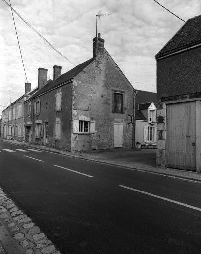 Façades des bâtiments des 15 et 17 rue Nationale.