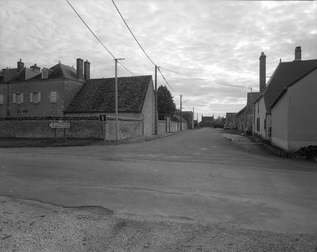 Rue du Château à Beaumont.