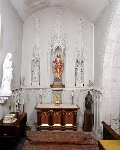 Retable de saint Martin, vue d'ensemble.