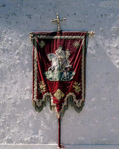 Bannière de procession : Saint Martin