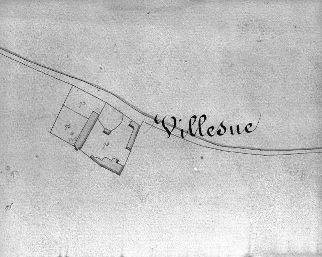 Plan cadastral, 1828 : Villesue.