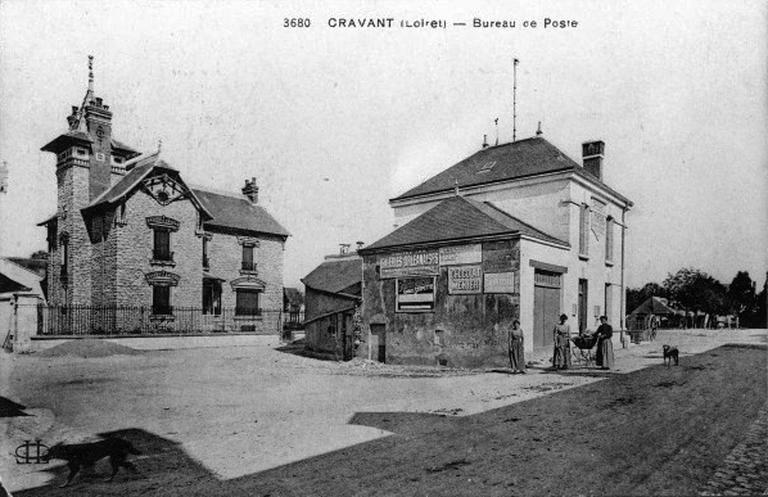 Maison peu après sa construction en 1913.