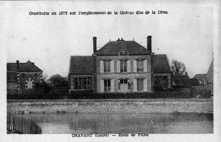 Elévation sur rue au début du siècle.