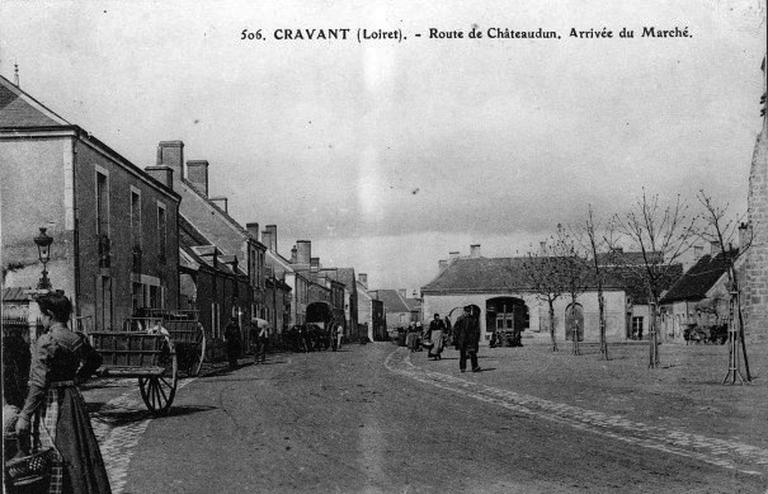 Le centre du bourg au début du siècle.